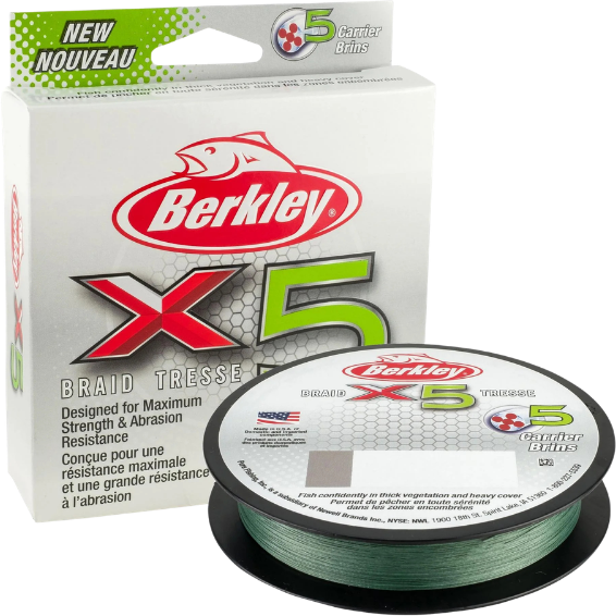 Sedal trenzado Berkley X5
